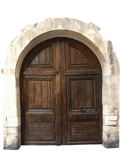 Image of a medieval door